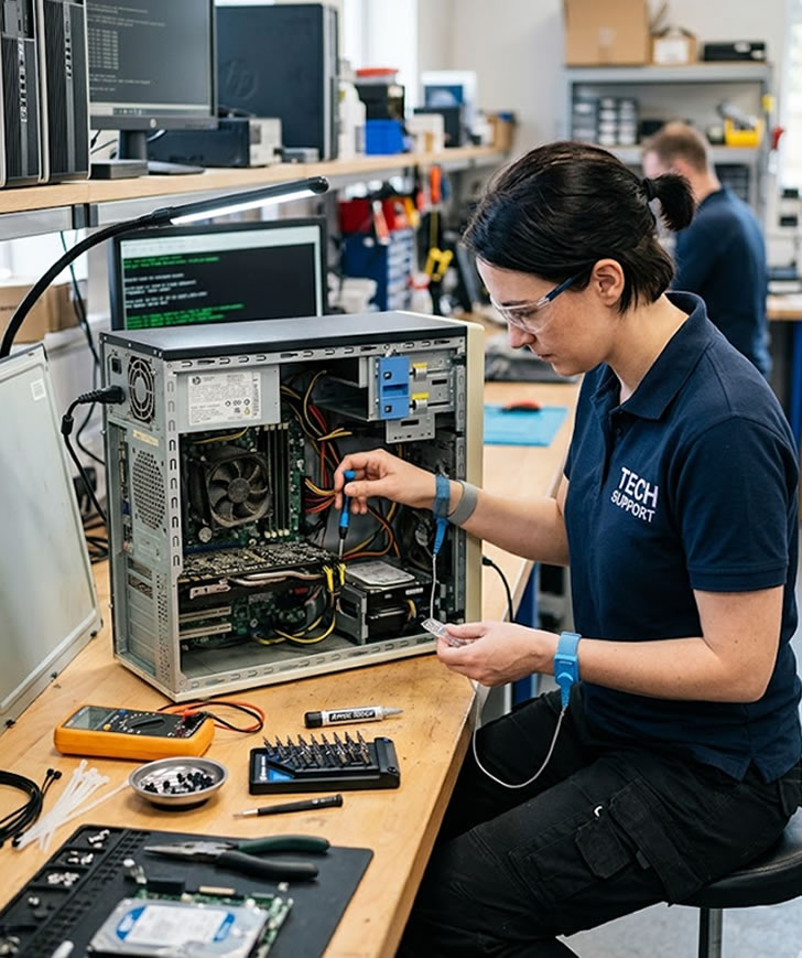 computer repairs dudley technician